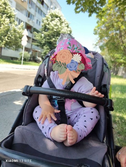 Бебешка количка Husky - Baby Design 3в1 2020