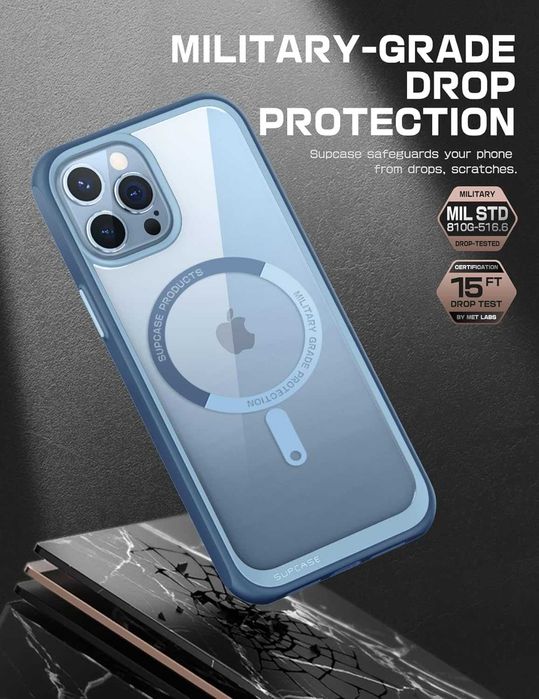 SUPCASE за iPhone 12 Pro Max 6,7“ Case (Unicorn Beetle Mag)