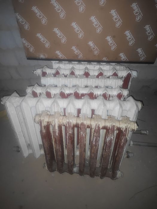 Чугунные батарея