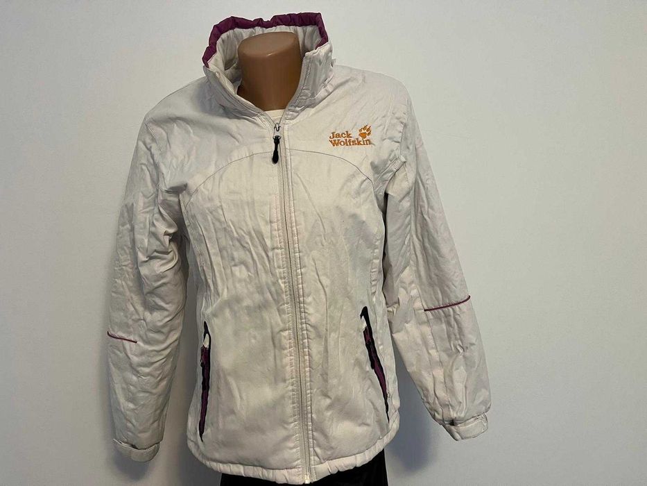 Geacă Jack Wolfskin, M, albă – antivânt, outdoor