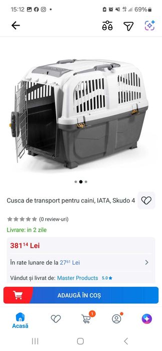 Vand cusca skudo pt transport catel