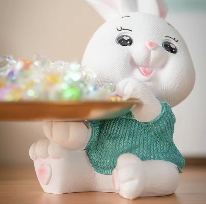 Зайчик декор с подставкой