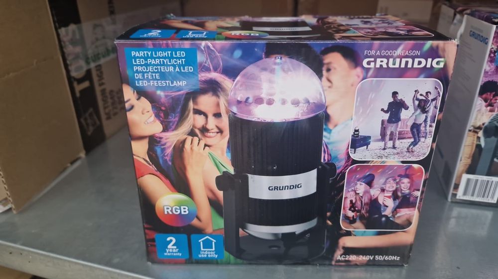 Lampa disco cu jocuri de lumini, Grundig nou
