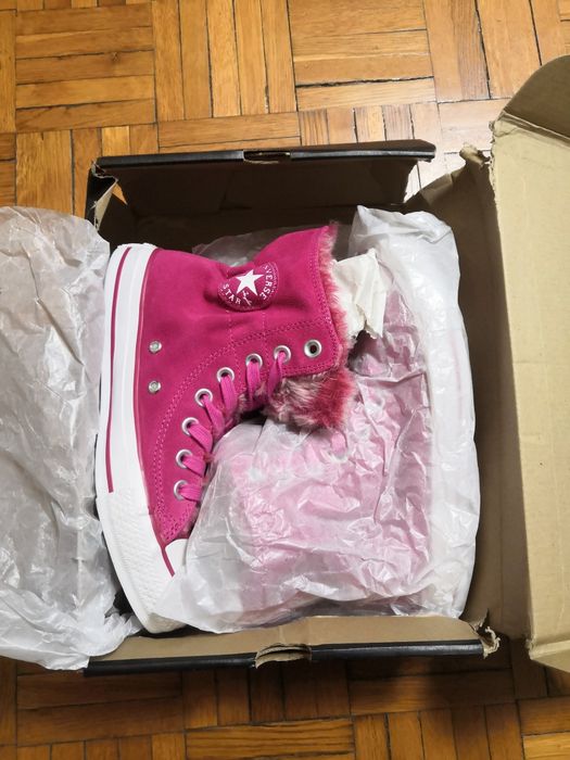 Conversi converse noi imblaniti roz marimea 36