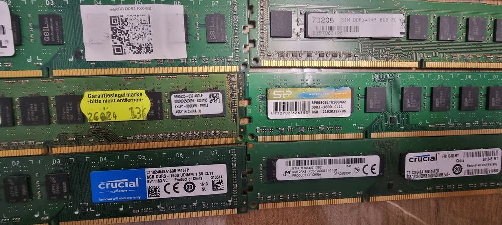 Рам памет 8 гб ддр3 за компютър