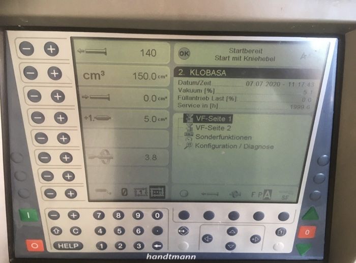 Шприц вакуумный наполнитель vf 612