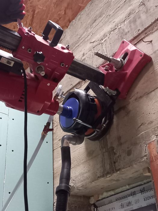 Gauri/Carotare CĂRĂMIDĂ-BETON pt centrale,hote,etc