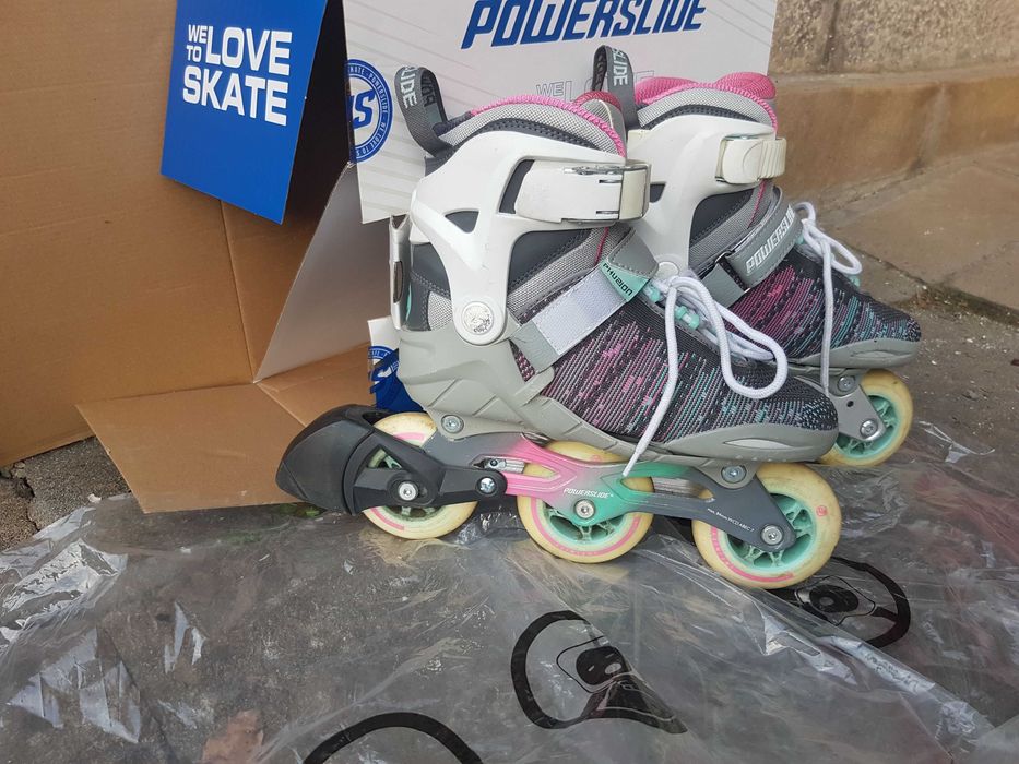 Ролери Powerslide Phuzion Kids Inline Skates, Girls, Номер 33-36