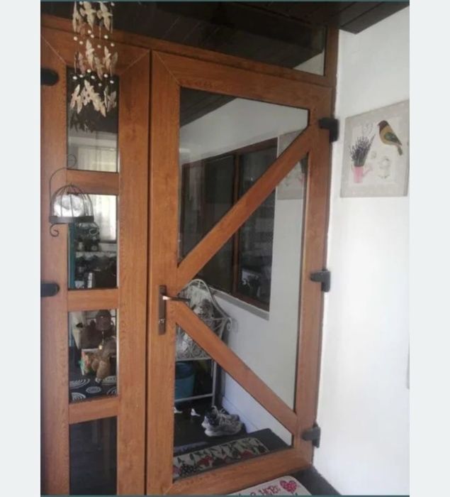 Ușa termpopan dublă de intrare