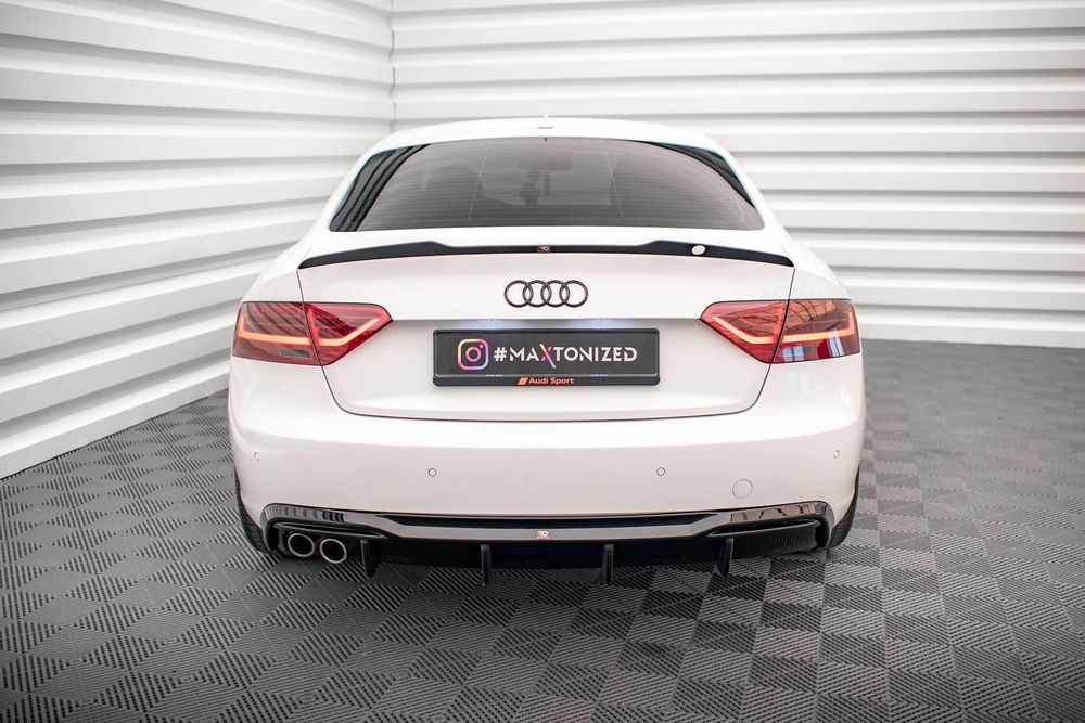 Дифузьор за задна броня Maxton design за Audi A5 8T (2011-2016)