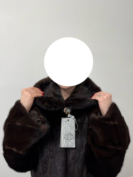 Норковая шуба, размер 52-54