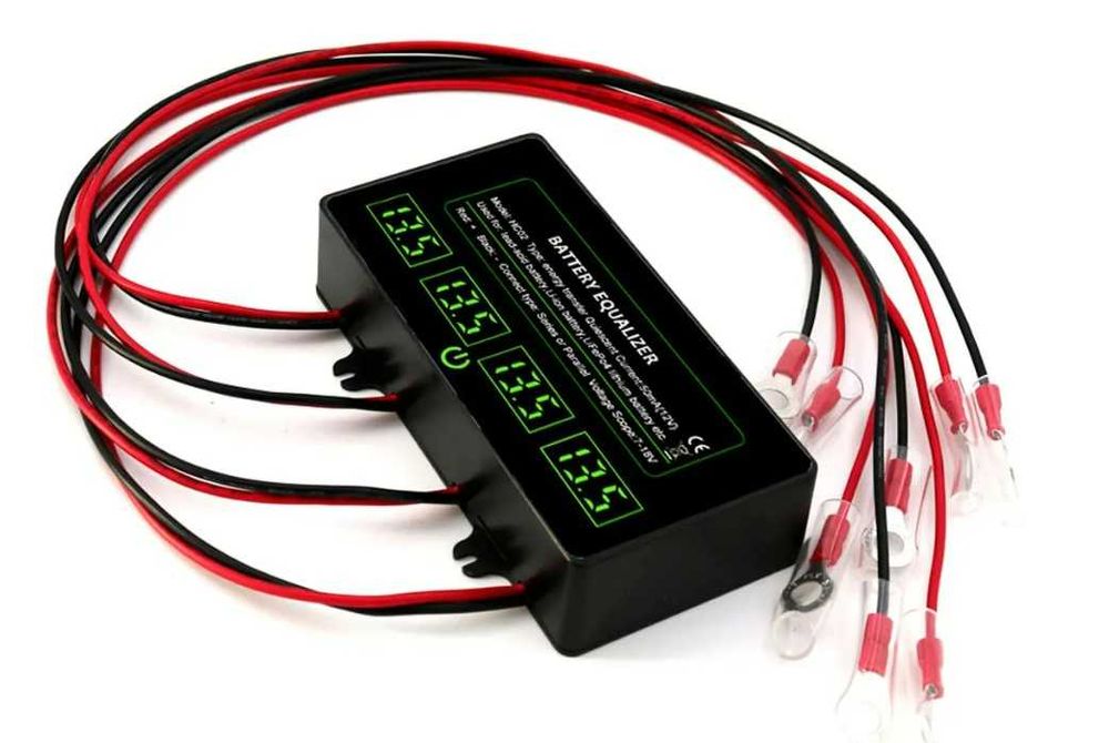 Egalizator baterii 48V, LCD, cu afisaj, protectie fuzibile