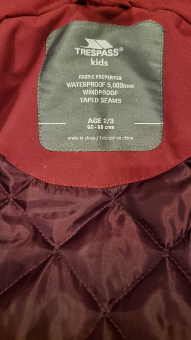 Tresspass, зимно яке/парка, 92-98