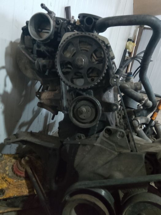 Пассат б4  Двигатель 2е Подрамник коса мозги