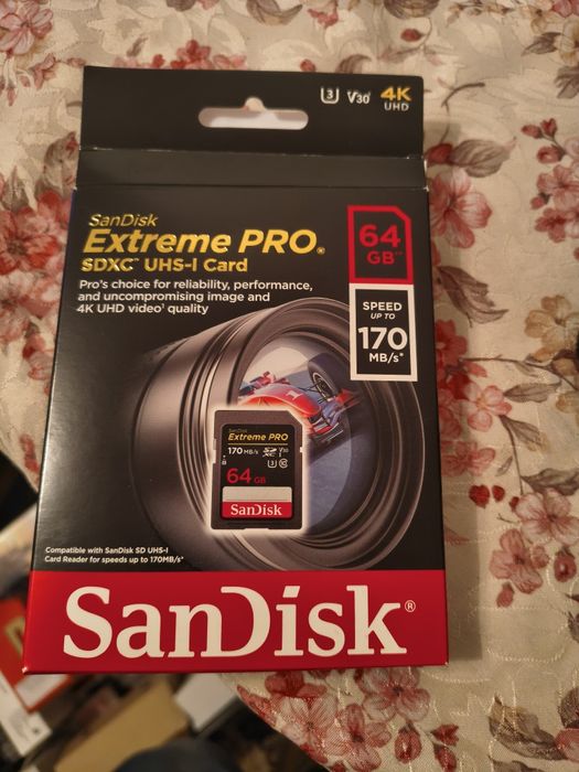 Карта памет SanDisk extreme pro