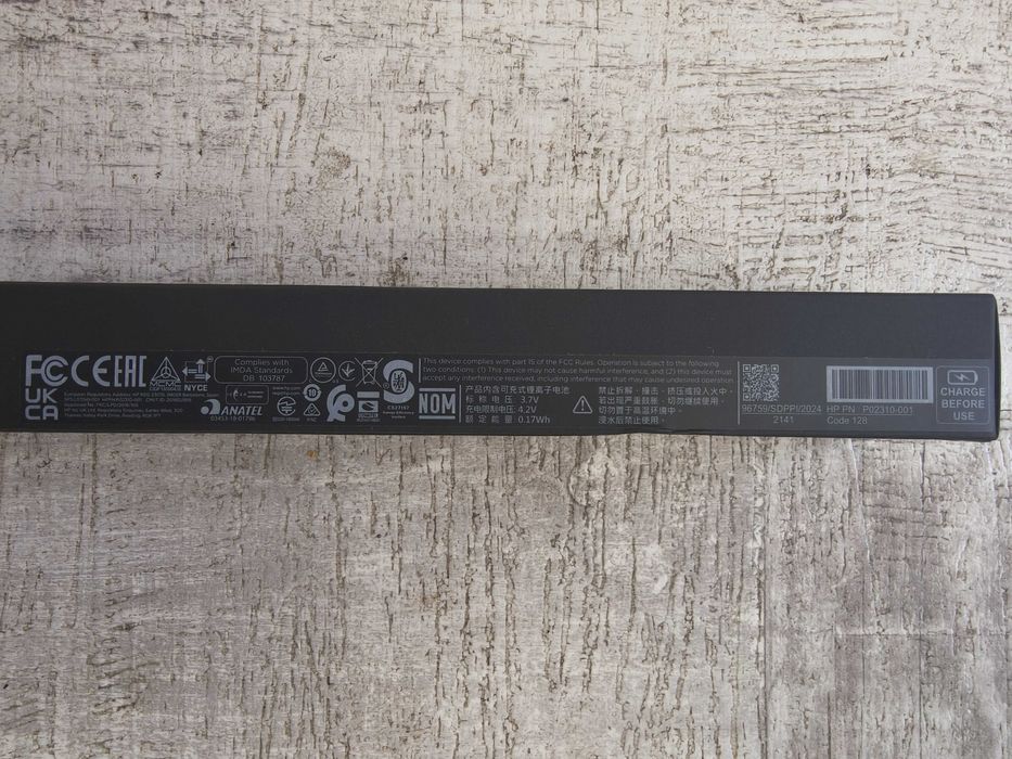 HP rechargeable active pen stylus. HP P02310-001. Sigilat!