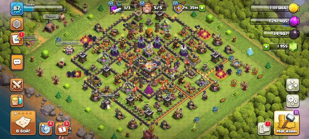 Clash of clans акаунт