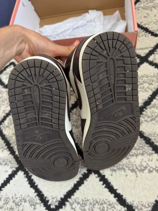 Nike Air Jordan 1 Retro High OG Light Madder Root Brown Maro Marime 43 Aproape Noi Cu Cutie