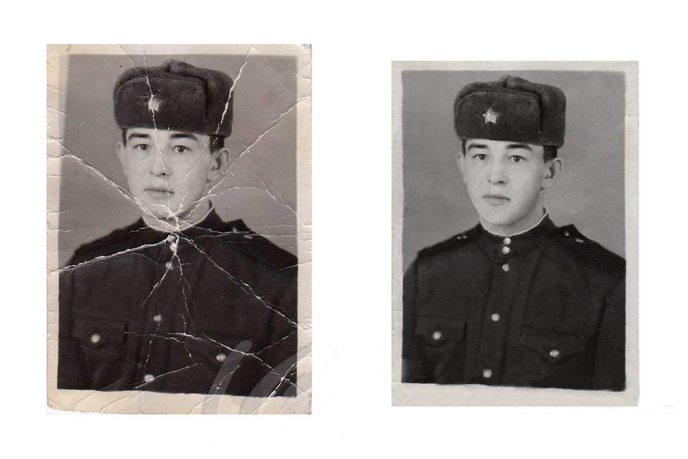 Реставрация старого фото