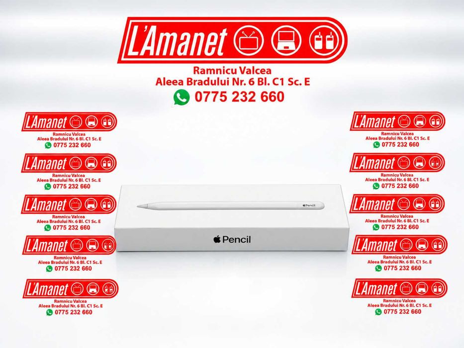 Apple Pencil (USB-C) A3085 pentru iPad Pro iPad Air iPad 11/10 iPad Mini Sigilat