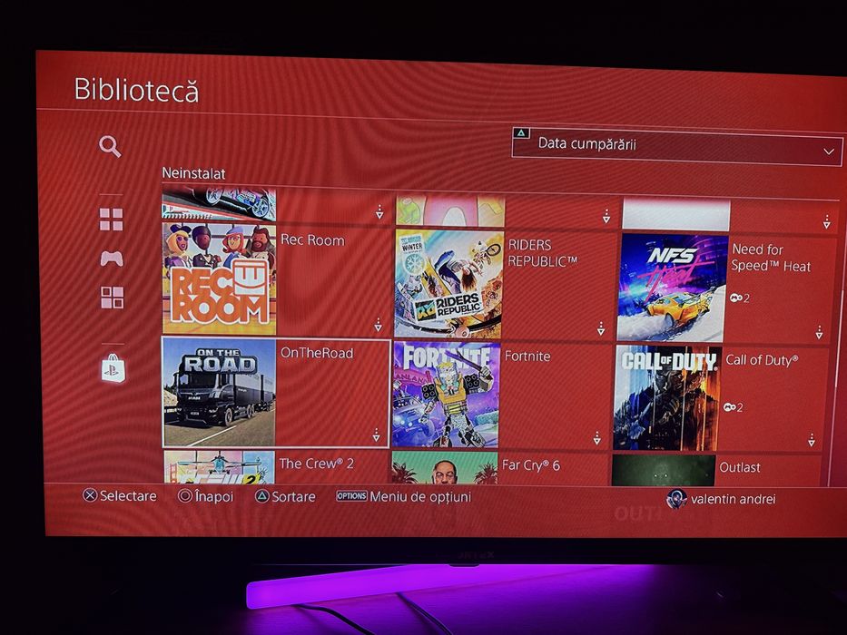 Consola ps4 slim + volan logitech g29 + schimbator