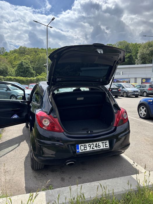 Opel Corsa Бензин-Газ, панорама, всичко платено