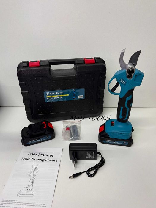Foarfeca electrica de taiat crengi Top Helper 2 acumulatori 36V 10Ah