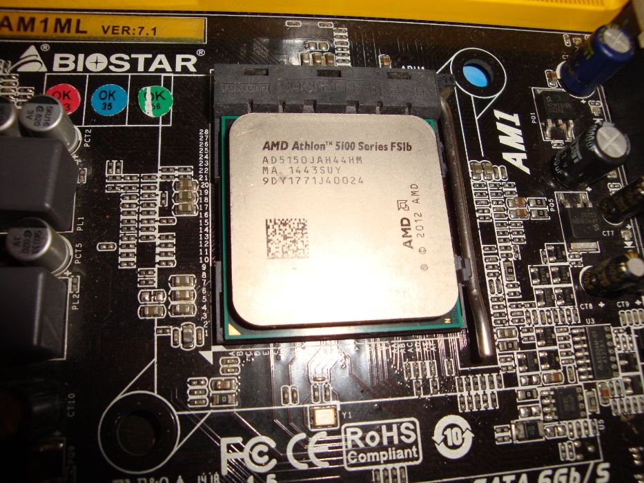 Procesor AMD Athlon 5100 AM1 25w TDP FSIB AD5150JAH44HM AM1 Kabini