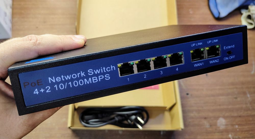 Комплект 4х IP камери за видеонаблюдение