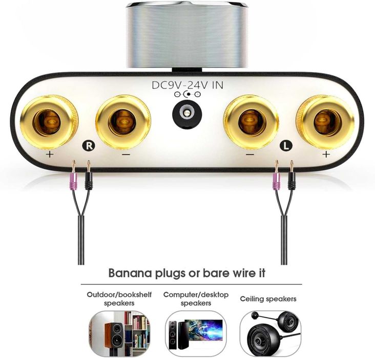 Nobsound Bluetooth 5.0 Digital Power Amplifier – HiFi стерео усилвател