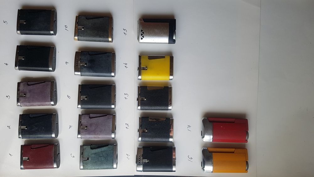 Запалки Ronson, Kawee, Pierre Cardin, Jobon, Colibri, DoM, IMCO и др.