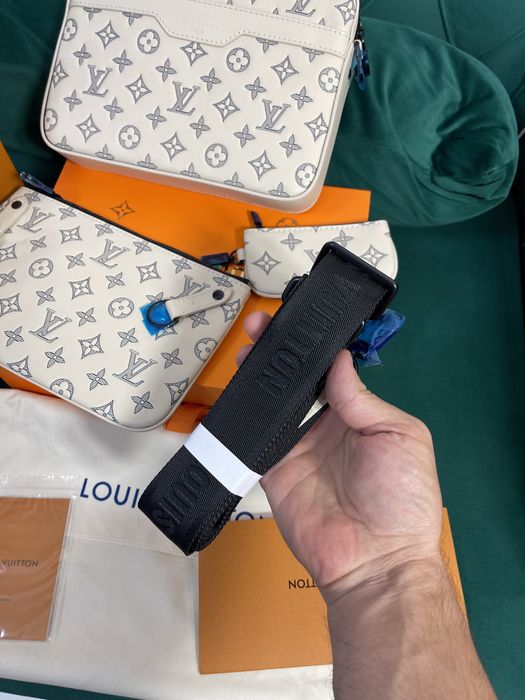 Borseta Louis Vuitton piele naturala 100% Full Box colectie noua