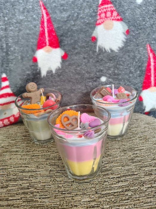 Ръчно изработена соеви свещи