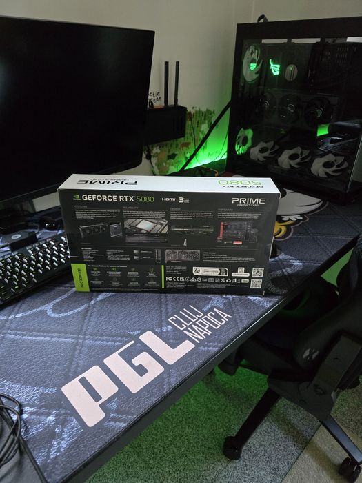 ASUS PRIME GeForce RTX 5080 OC Edition - sigilata, garantie