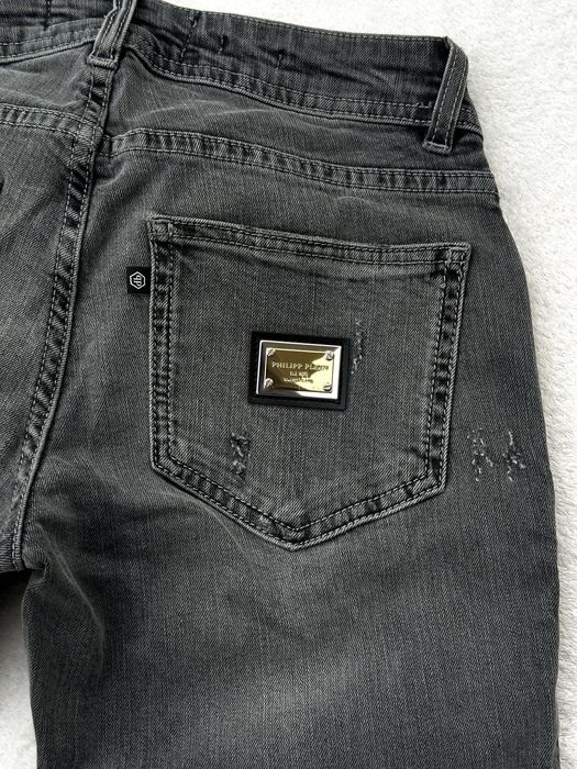 Дамски дънки Philipp Plein (Retro Superhero) - размер 27 (Slim Fit), КАТО НОВИ