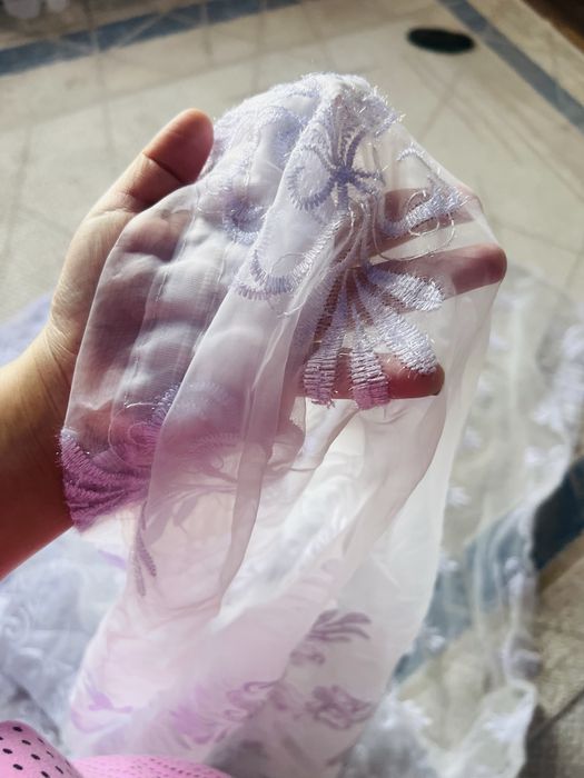 Тюль отдам бесплатно