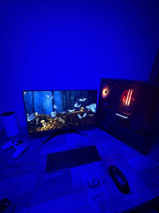 Мощен Геймърски / Работен PC – Ryzen 9 7900X + RTX 4070 12GB + 32GB DDR5 RGB – 12 месеца гаранция!