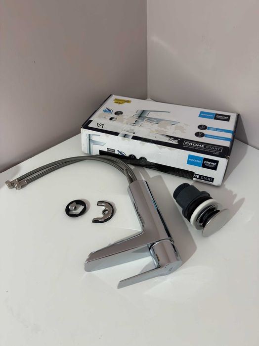 Grohe QuickFix Start - Baterie lavoar cu evacuare Push-Open