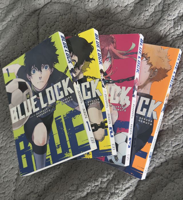 Manga Blue Lock, vol. 1-4
