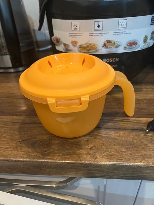 Оранжевая зерноварка таппервея

Брали для ребенка
Ребенок вообще