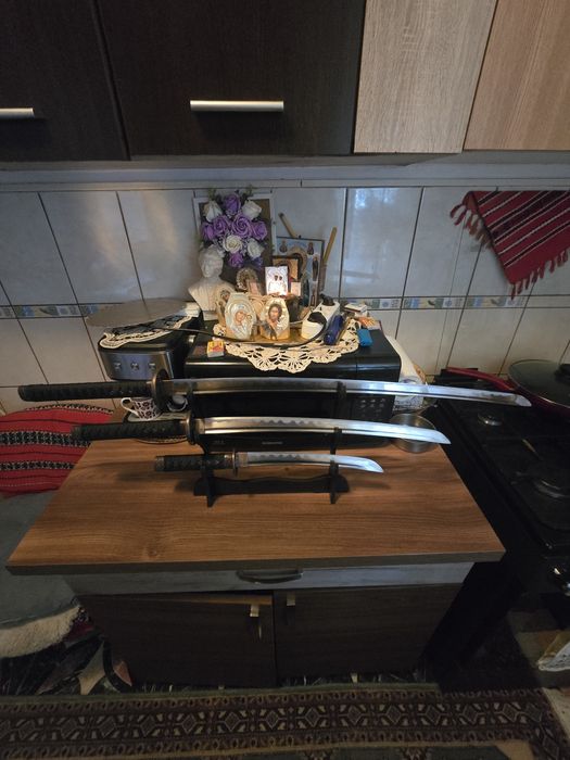 Set trei sabii samurai