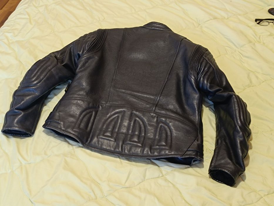 Geacă moto de piele pentru damă