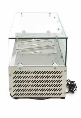 Хладилник салат бар за дюнер ресторант  95 см3 x 1/3 GN