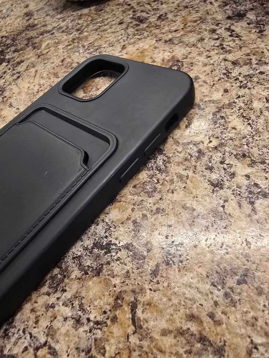 Калъф за iPhone 12 / 13 / 14 (6.1"), с джоб за карти