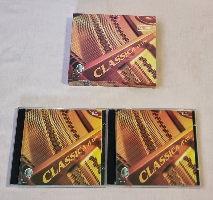 Set 4 Cd-uri muzica clasica: CLASSICA D'ORO