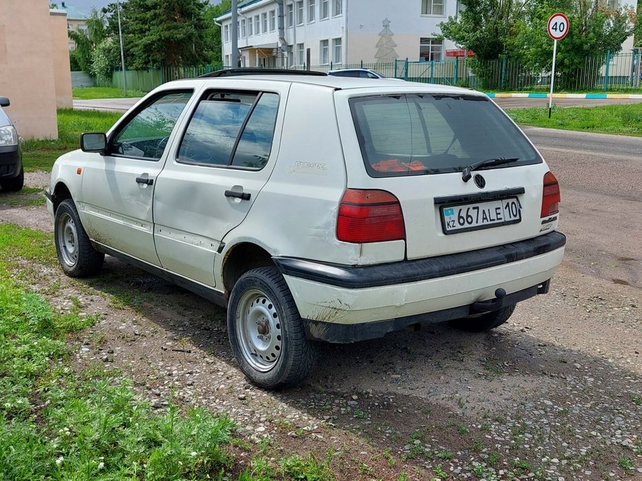 Гольф 3, на полном ходу