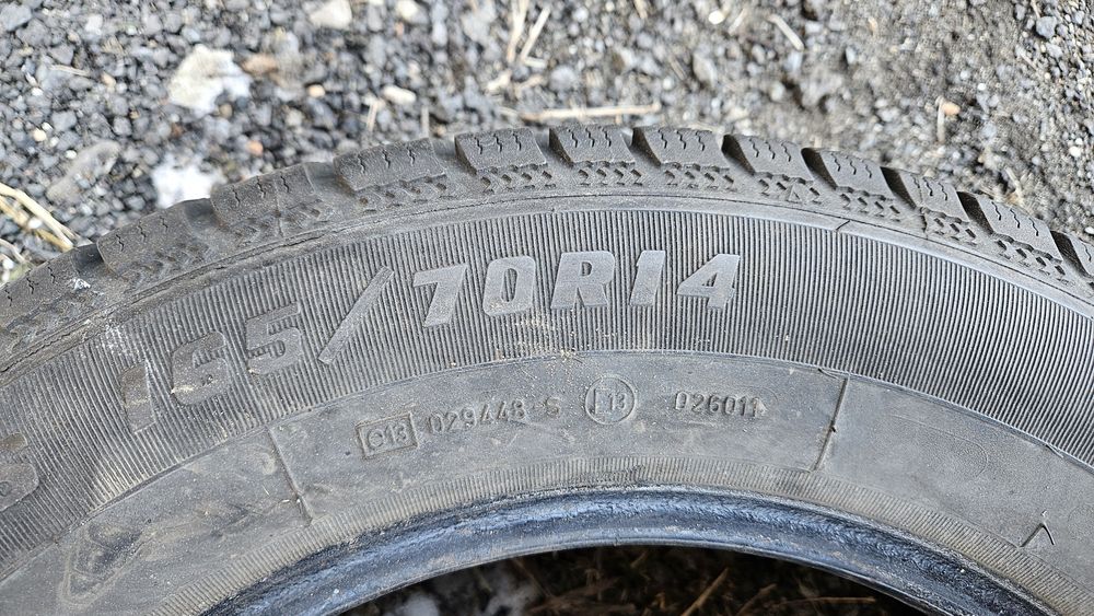 2бр гуми 165 70 14 сава