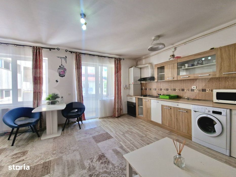 Apartament 2 camere, 46 mp, mobilat si utilat, parcare, zona Kik — fotografia 1
