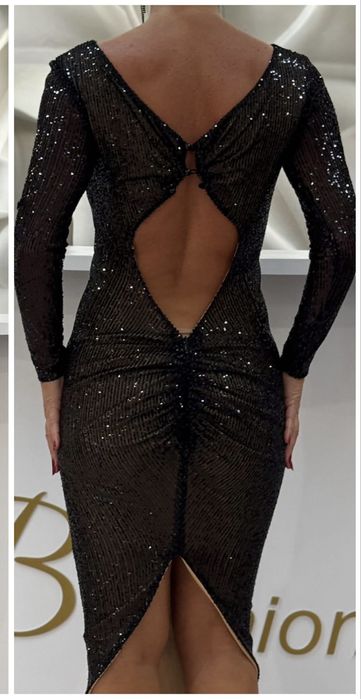 Rochie eleganta cu paiete