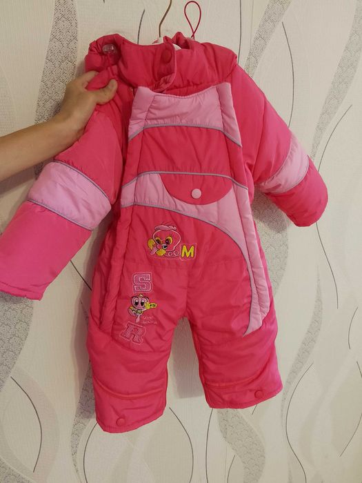 Комбинезон- трансформер зимний для девочки